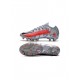 Nike Mercurial Vapor 13 Elite AG Pro Metallic Bomber Gray Black Particle Grey Soccer Cleats