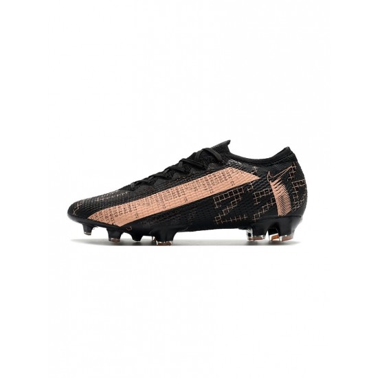 Nike Mercurial Vapor 13 Elite FG Black Orange Soccer Cleats