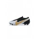 Nike Mercurial Vapor 13 Elite FG Black White Gold Soccer Cleats