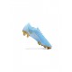 Nike Mercurial Vapor 13 Elite FG Blue White Gold Soccer Cleats