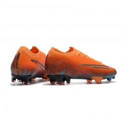 Nike Mercurial Vapor 13 Elite FG Orange Blue Soccer Cleats