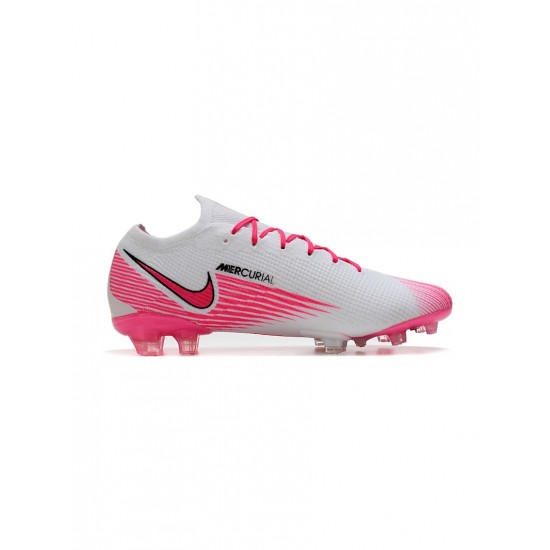 Nike Mercurial Vapor 13 Elite FG Pink White Soccer Cleats