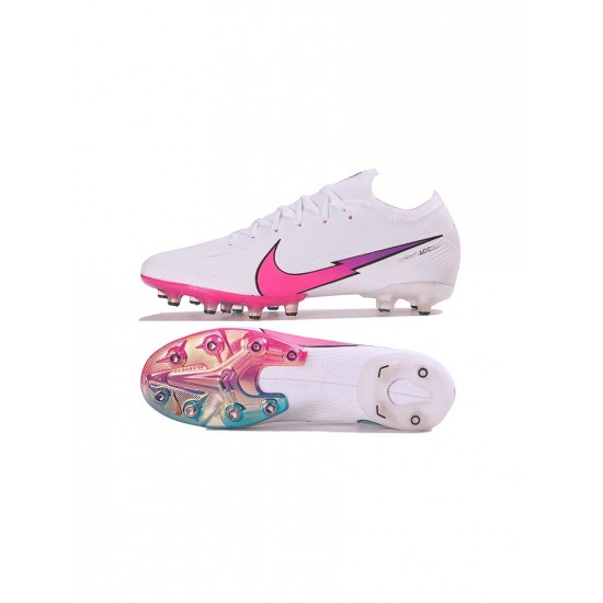 Nike Mercurial Vapor 13 Elite FG South Korea White Red Orbit Black Pink Beam Soccer Cleats