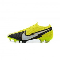 Nike Mercurial Vapor 13 Elite FG Volt White Black Soccer Cleats