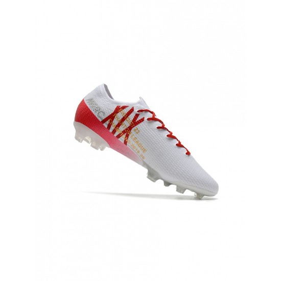 Nike Mercurial Vapor 13 Elite FG White Red Soccer Cleats