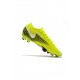 Nike Mercurial Vapor 13 Elite FG Yellow Black White Soccer Cleats