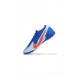 Nike Mercurial Vapor 13 Elite TF Blue White Orange Soccer Cleats