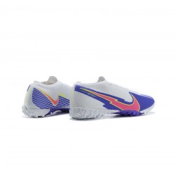 Nike Mercurial Vapor 13 Elite TF Blue White Pink Soccer Cleats