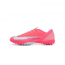 Nike Mercurial Vapor 13 Elite TF Pink White Soccer Cleats