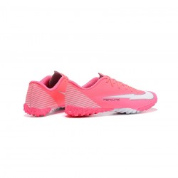 Nike Mercurial Vapor 13 Elite TF Pink White Soccer Cleats