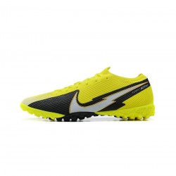 Nike Mercurial Vapor 13 Elite TF Volt White Black Soccer Cleats