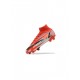 Nike Mercurial Superfly 8 Elite Cr7 FG Chile Red Black Ghost Total Crimson Soccer Cleats