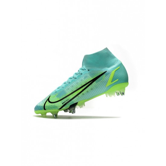 Nike Mercurial Superfly 8 Elite SG Pro Dynamic Turquoise Lime Glow Soccer Cleats