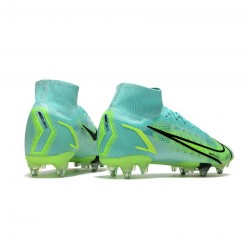 Nike Mercurial Superfly 8 Elite SG Pro Dynamic Turquoise Lime Glow Soccer Cleats