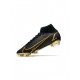 Nike Mercurial Superfly Viii Elite FG Elite Black Gold Soccer Cleats