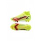 Nike Mercurial Superfly Viii Elite FG Yellow Black Red Soccer Cleats