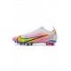 Nike Mercurial Vapor Dragonfly Xiv Elite AG Pro White Metallic Silver Dark Raisin Soccer Cleats