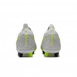 Nike Mercurial Vapor Xiv Elite AG Pro White Black Metallic Silver Volt Soccer Cleats