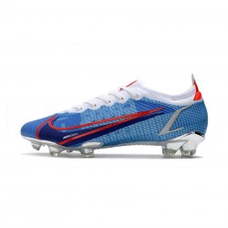 Nike Mercurial Vapor Xiv Elite FG Blue Red Silver Soccer Cleats