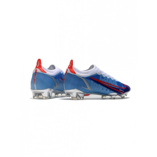 Nike Mercurial Vapor Xiv Elite FG Blue Red Silver Soccer Cleats