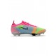 Nike Mercurial Vapor Xiv Elite FG White Black Pink Mulitcolor Soccer Cleats