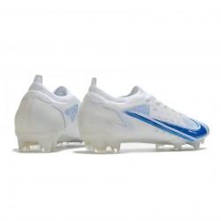 Nike Mercurial Vapor Xiv Elite FG White Blue Soccer Cleats