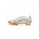 Nike Mercurial Vapor Xiv Elite FG White Gold Soccer Cleats