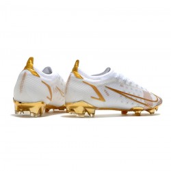 Nike Mercurial Vapor Xiv Elite FG White Gold Soccer Cleats