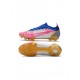 Nike Mercurial Vapor Xiv Elite FG White Pink Blue Gold Soccer Cleats