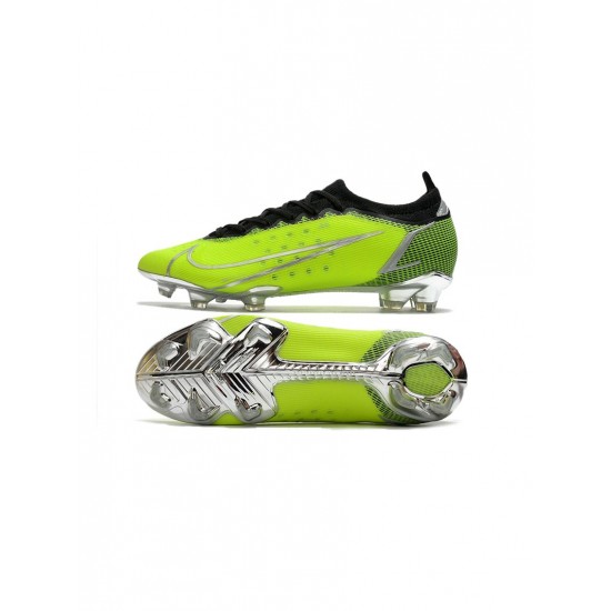 Nike Mercurial Vapor Xiv Elite FG Yellow Silver Black Soccer Cleats