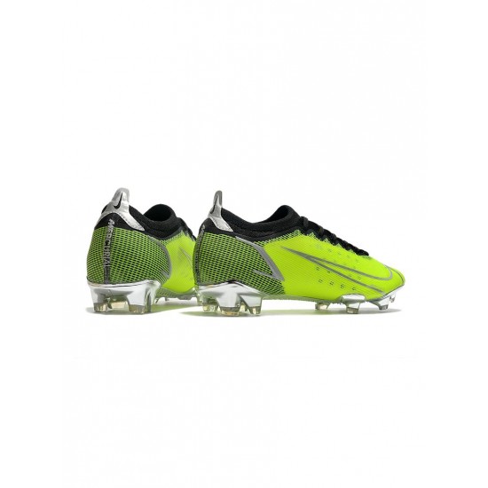 Nike Mercurial Vapor Xiv Elite FG Yellow Silver Black Soccer Cleats