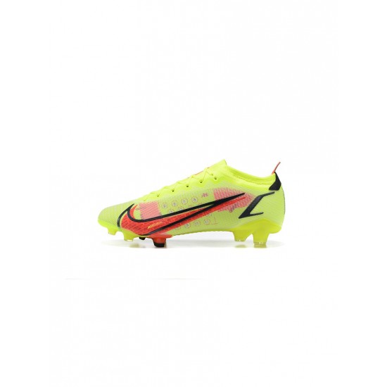 Nike Mercurial Vpor Xiv Elite FG Yellow Black Red Soccer Cleats