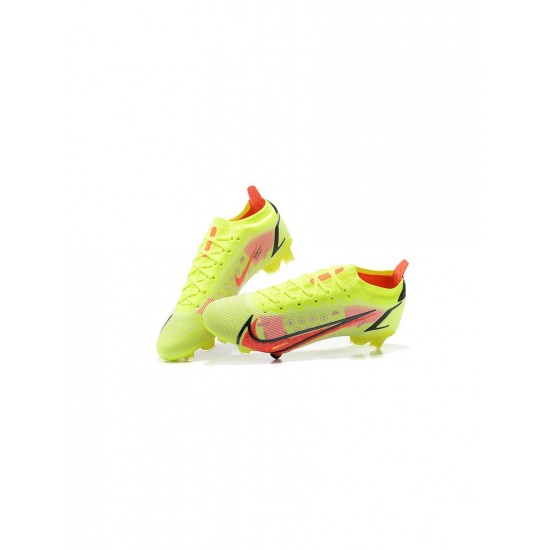 Nike Mercurial Vpor Xiv Elite FG Yellow Black Red Soccer Cleats