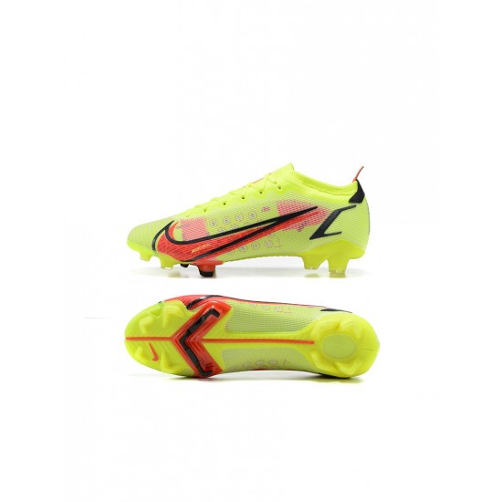 Nike Mercurial Vpor Xiv Elite FG Yellow Black Red Soccer Cleats