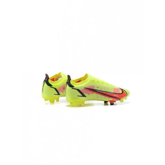 Nike Mercurial Vpor Xiv Elite FG Yellow Black Red Soccer Cleats