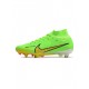 Nike Air Zoom Mercurial Superfly 9 Elite AG Pro Green Yellow Black Soccer Cleats