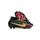 Nike Air Zoom Mercurial Superfly 9 Elite FG Black Volt Pink Soccer Cleats