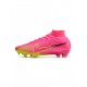 Nike Air Zoom Mercurial Superfly 9 Elite FG Luminous Pink Blast Volt Gridiron Soccer Cleats