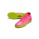 Nike Air Zoom Mercurial Superfly 9 Elite IC Pink Blast Volt Gridiron Soccer Cleats