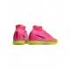 Nike Air Zoom Mercurial Superfly 9 Elite IC Pink Blast Volt Gridiron Soccer Cleats