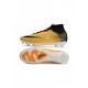 Nike Air Zoom Mercurial Superfly 9 Elite Km 201 FG Yellow Black White Orange Soccer Cleats