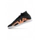 Nike Air Zoom Mercurial Superfly 9 Elite TF Black White Orange Soccer Cleats