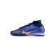 Nike Air Zoom Mercurial Superfly 9 Elite TF Blue Gold Black Soccer Cleats