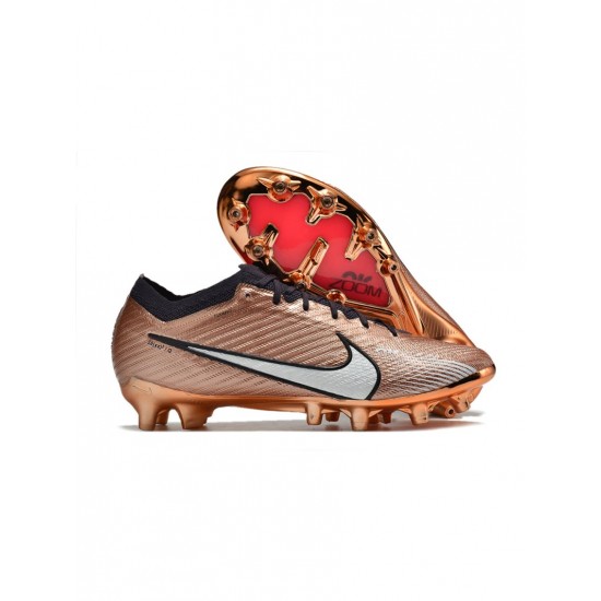 Nike Air Zoom Mercurial Vapor 15 Elite AG Pro Generation Metallic Copper Soccer Cleats