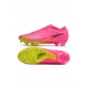 Nike Air Zoom Mercurial Vapor 15 Elite FG Luminous Pink Blast Volt Gridiron Soccer Cleats