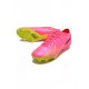 Nike Air Zoom Mercurial Vapor 15 Elite FG Luminous Pink Blast Volt Gridiron Soccer Cleats
