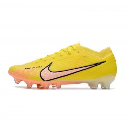 Nike Air Zoom Mercurial Vapor Xv Elite AG Pro Lucent Yellow Strike Sunset Glow Doll Soccer Cleats