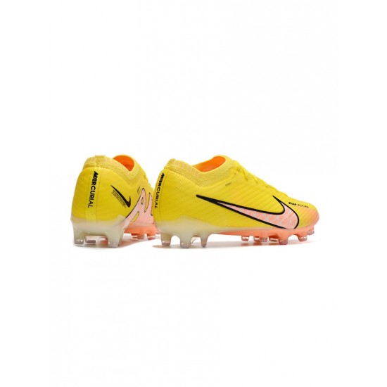 Nike Air Zoom Mercurial Vapor Xv Elite AG Pro Lucent Yellow Strike Sunset Glow Doll Soccer Cleats