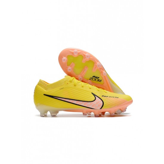 Nike Air Zoom Mercurial Vapor Xv Elite AG Pro Lucent Yellow Strike Sunset Glow Doll Soccer Cleats