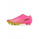 Nike Air Zoom Mercurial Vapor Xv Elite AG Pro Luminous Pink Blast Volt Gridiron Soccer Cleats